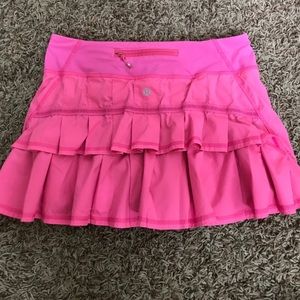 Lulu Lemon track skirt